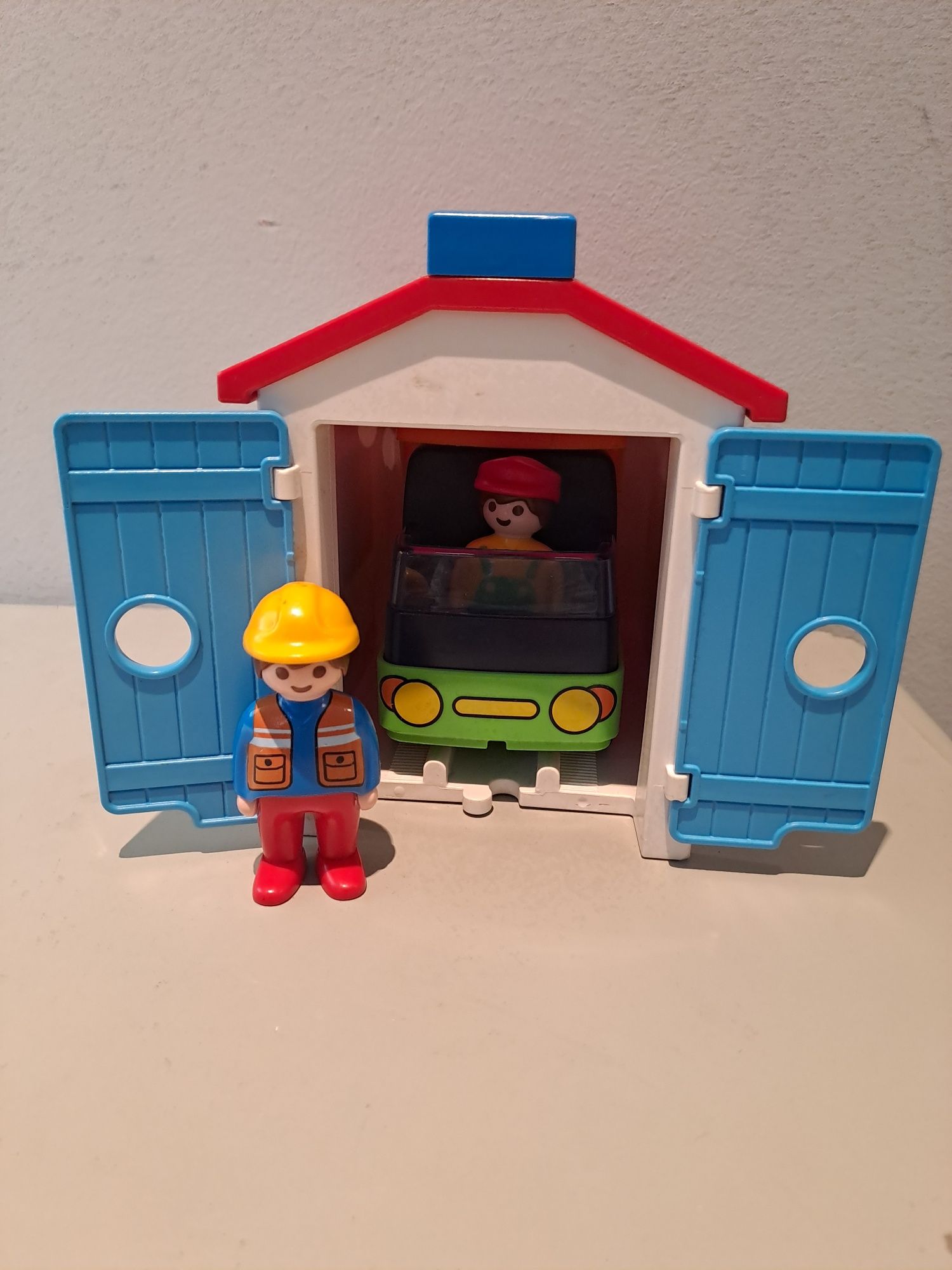 Мусорная станция ,мусоровоз Playmobil.
