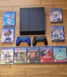 PlayStation 4 + 9 gier