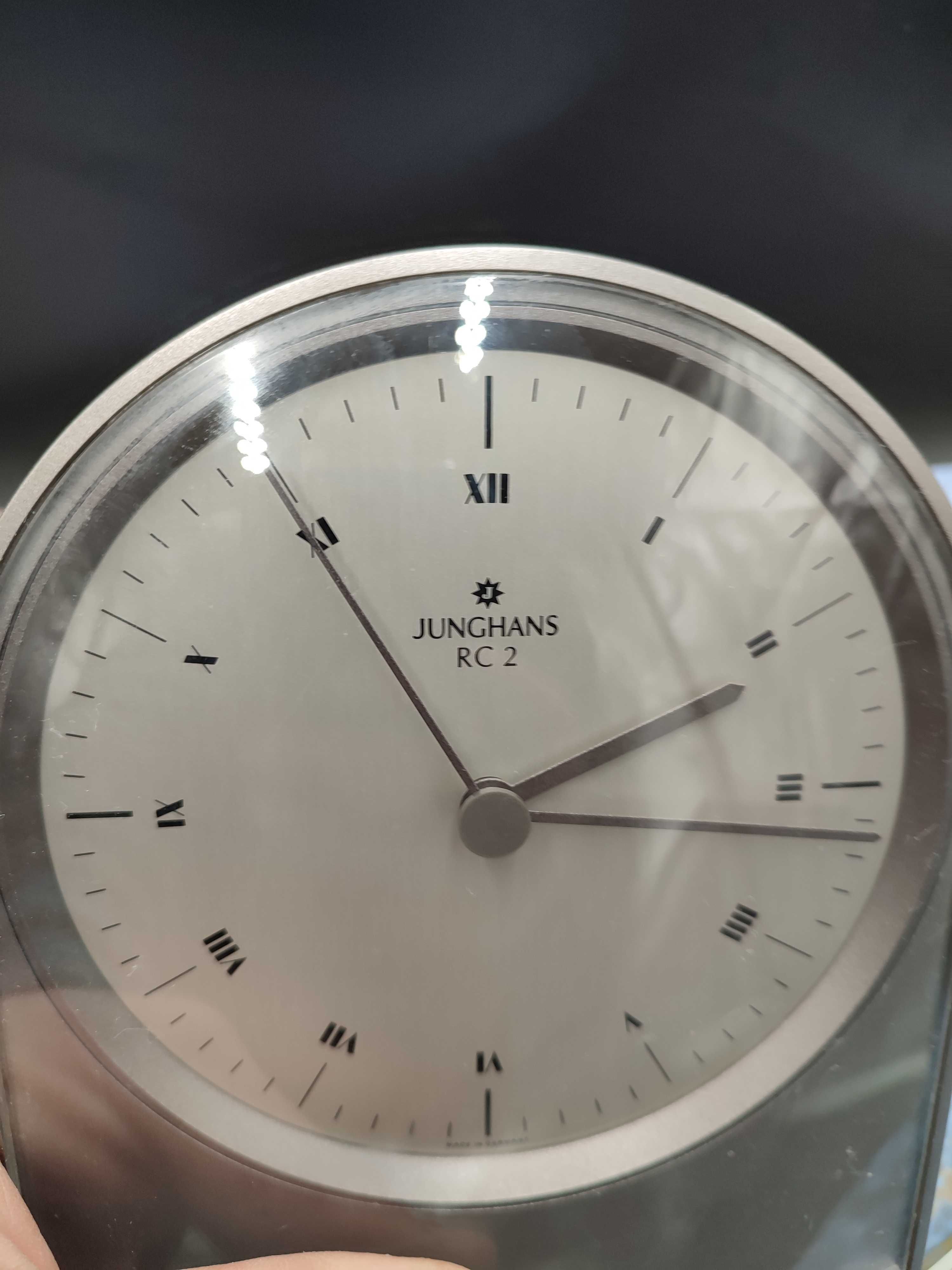 Zegar Stołowy Junghans RC-2 - Design - vintage  3349