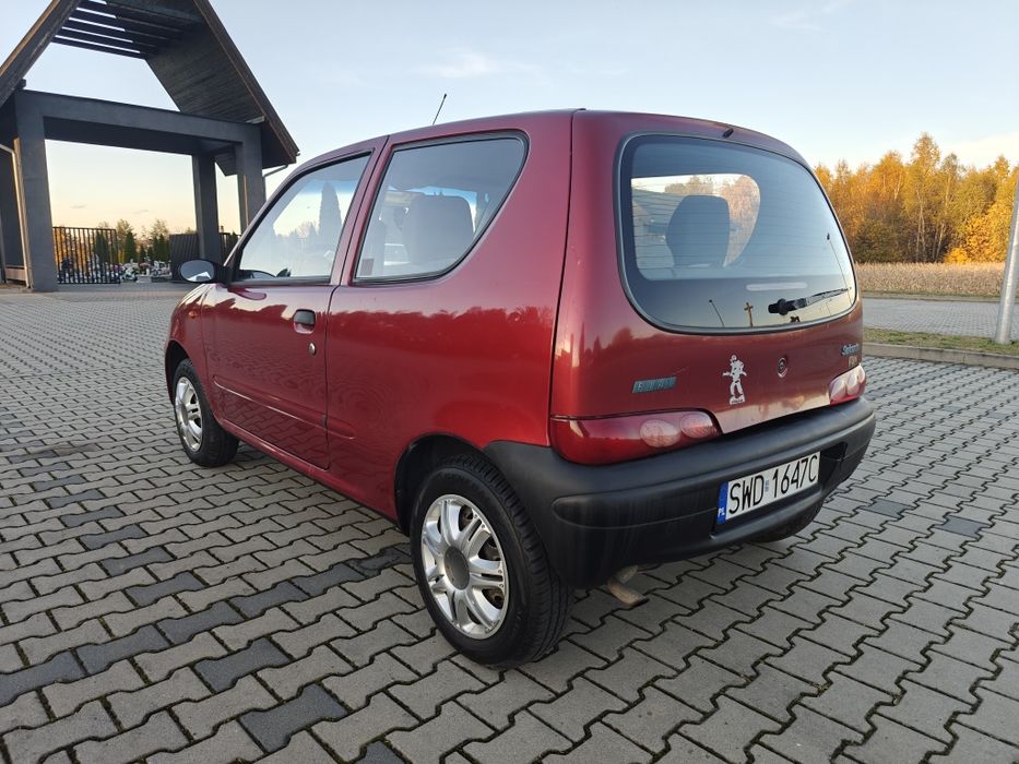 Fiat Seicento - 2000r. 899cm³ - ważne opłaty - elektryczne szyby -koła