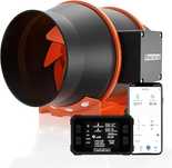 FanGoFast Wentylator rurowy 150mm sterowany przez panel