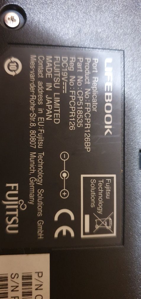 Stacja dokująca do Fujitsu Lifebook u772