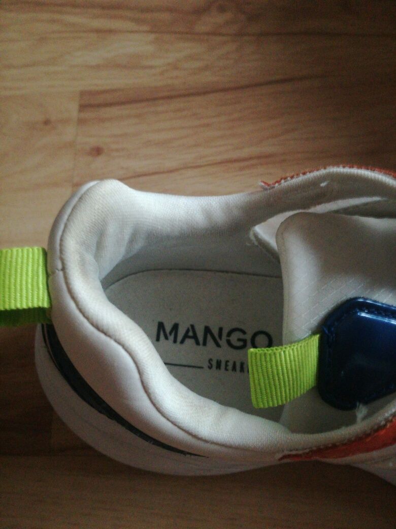 Sneakers Mango r. 39 piekne biale damskie