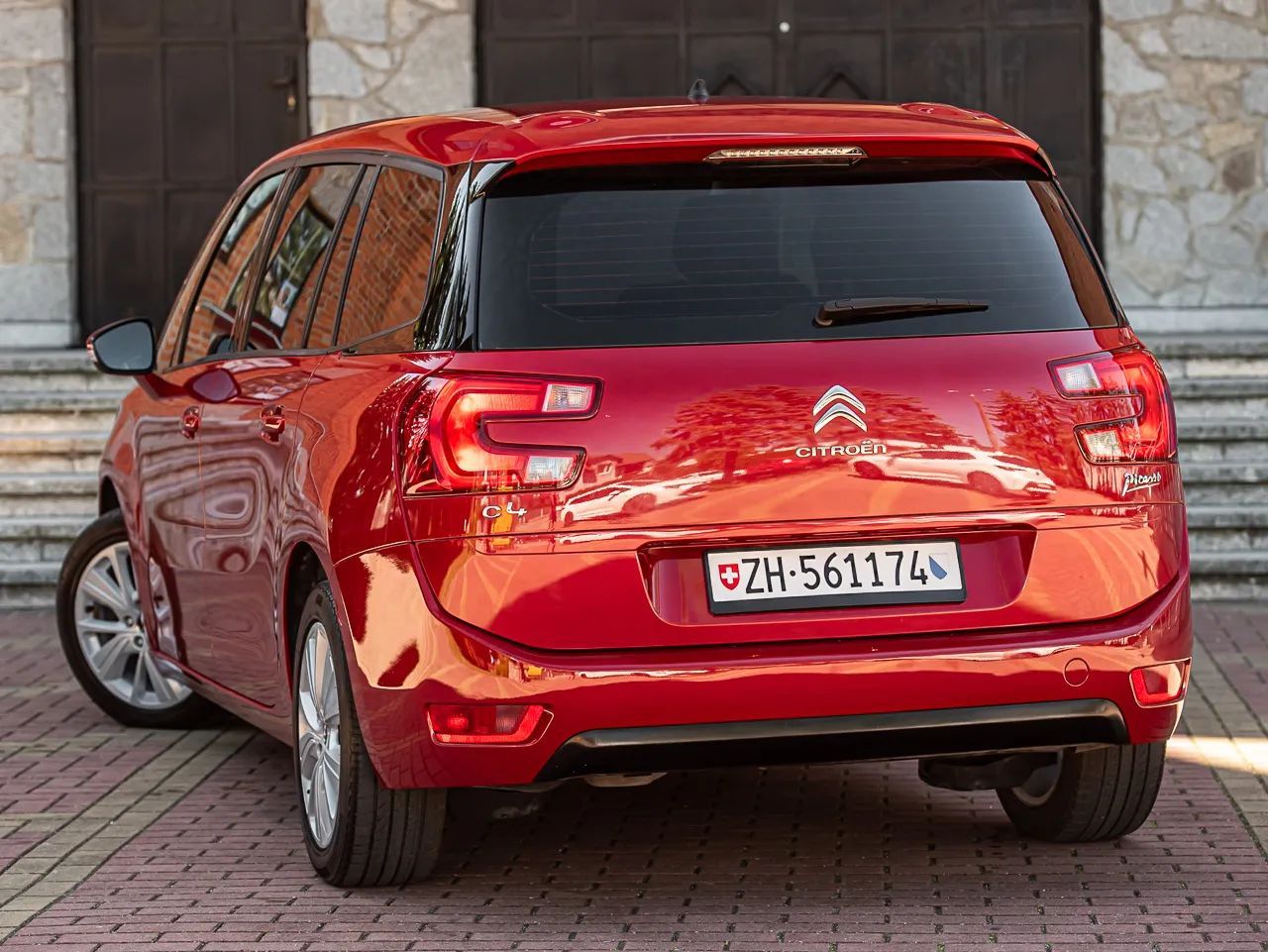 Citroën C4 Picasso 1.6B 120Ps Klimatronik Bluettoth 7 FOTELI Bezwypadkowy 1 właściciel