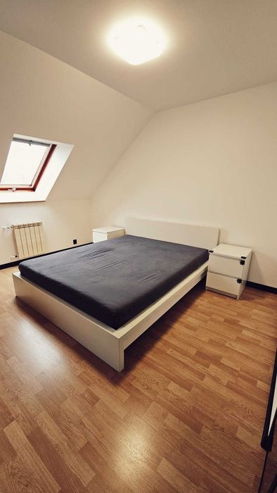 Łóżko IKEA 160x200 + stelaż premium wzmacniany + 2 szafki nocne GRATIS