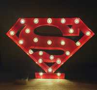 Neon lampka Superman