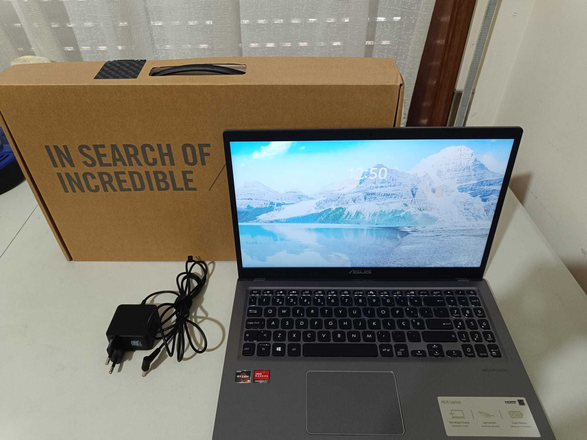 Laptop Asus Vivobook Ryzen 3 3250U / 8GB RAM / 256GB SSD (Como Novo)
