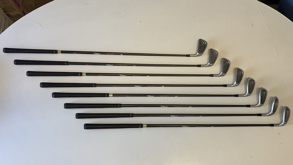 Kije golfowe Titleist grafit shaft S - zestaw