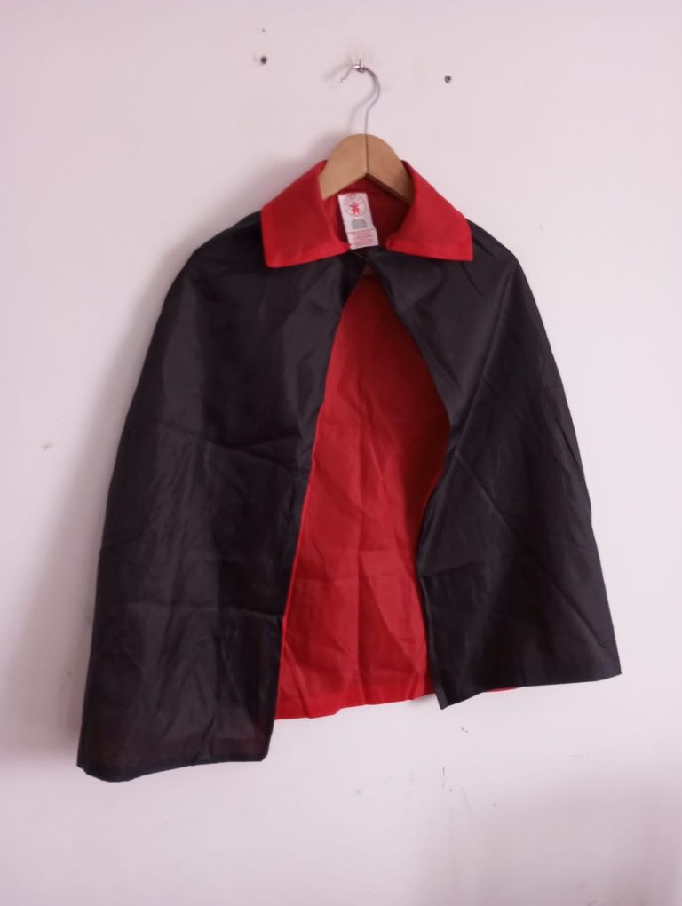 Capa Vampiro Drácula Tamanho XS/S