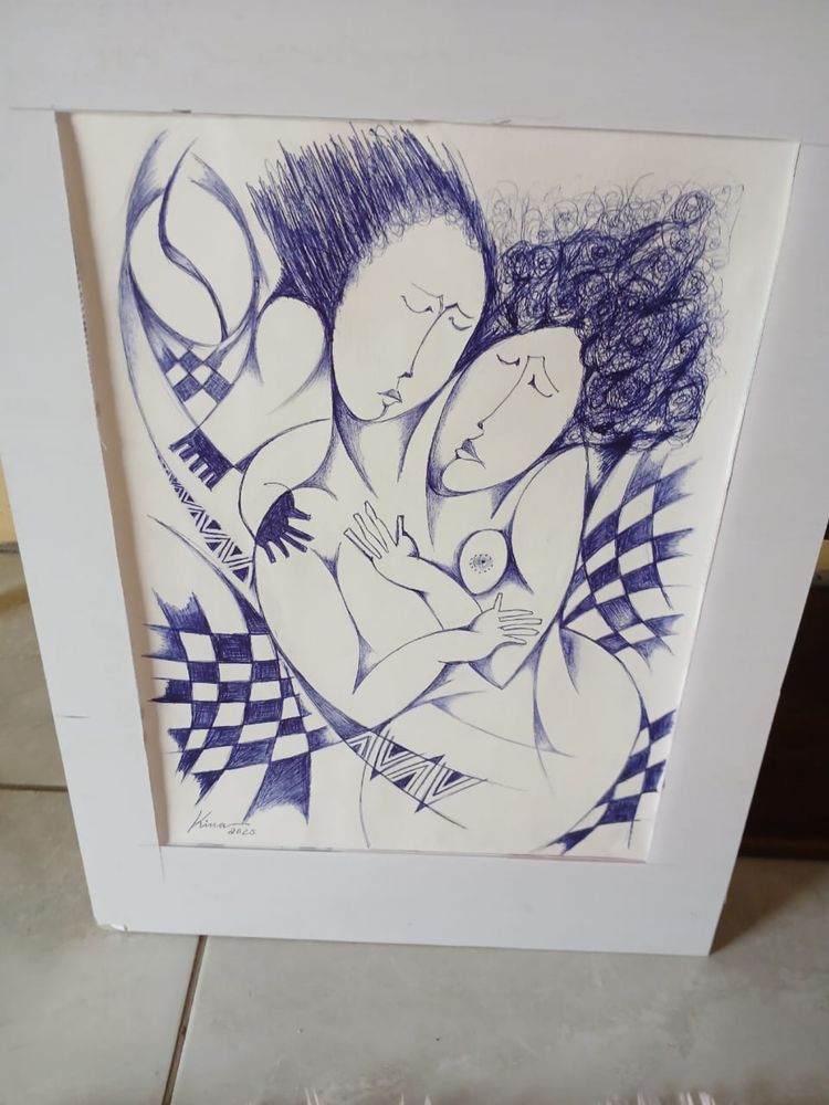 Quadros pintados a mao