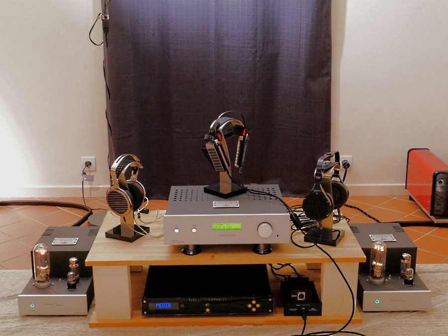 Tsakiridis Orpheus mk2. Monobloki lampowe 211.