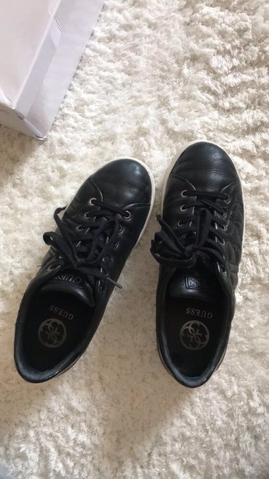 Buty Guess trainers shoes black czarne