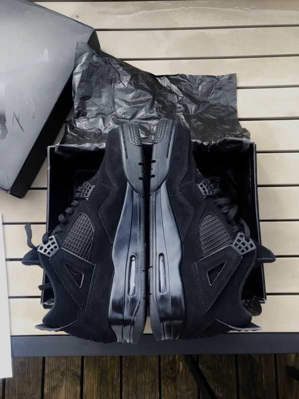 Nike Air Jordan 4 Retro Black Eu 40