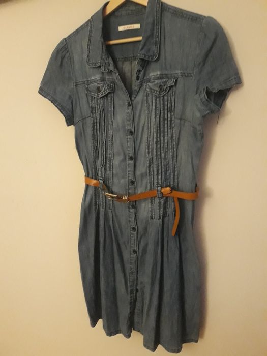 Jeansowa sukienka Camaieu