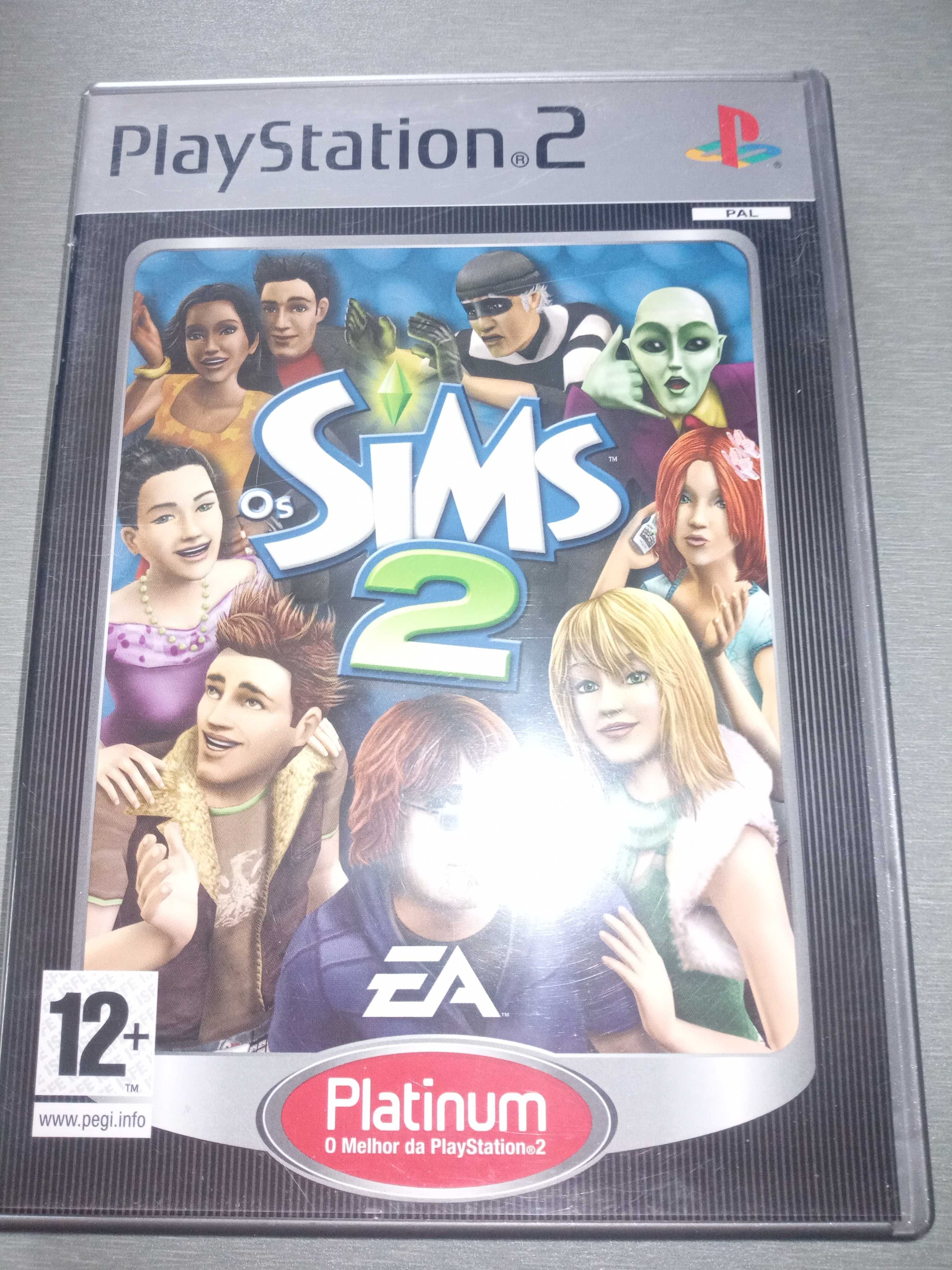 Sims 2 PS2 jogo PlayStation 2