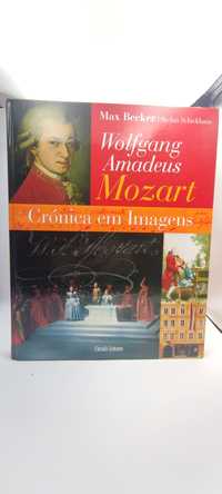 Livro - Ref: CxB - Max Becker - W. A. Mozart- Crónica em imagens