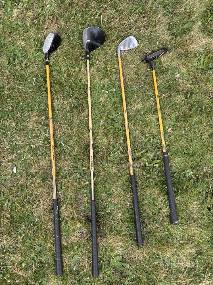Wózek golfowy z torbą wilson