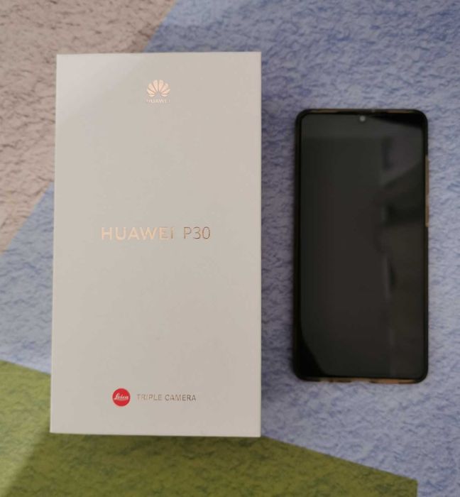 Huawei P30 (128GB/6GB) - IDEALNY STAN, Optyka LEICA, Etui + Pudełko