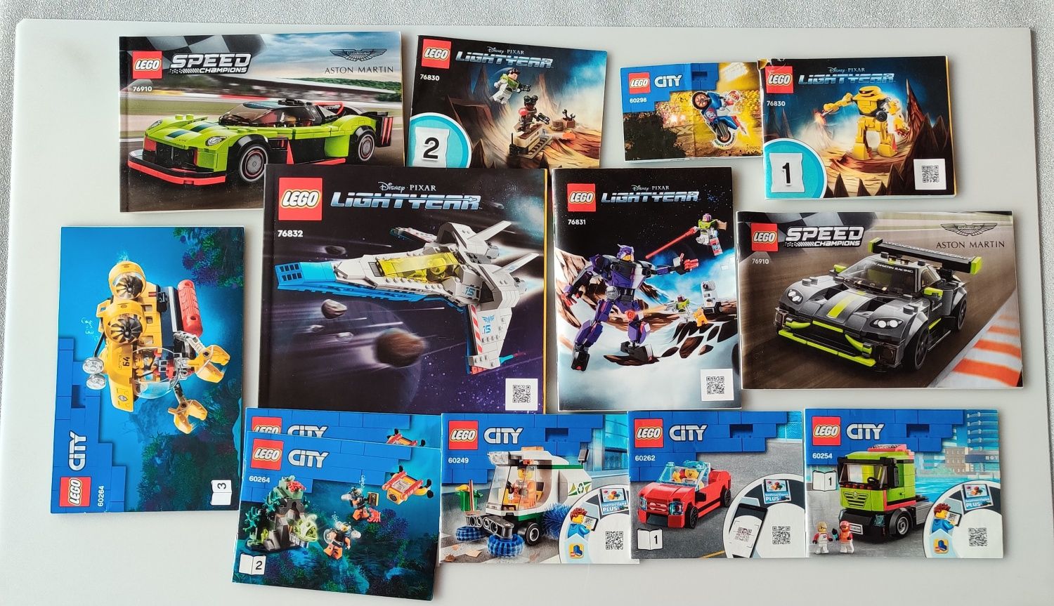 Instrukcja klocki LEGO 36 sztuk różne