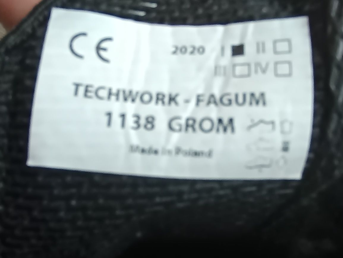 Buty skórzane militarne GROM trapery rozmiar 48 Taniej