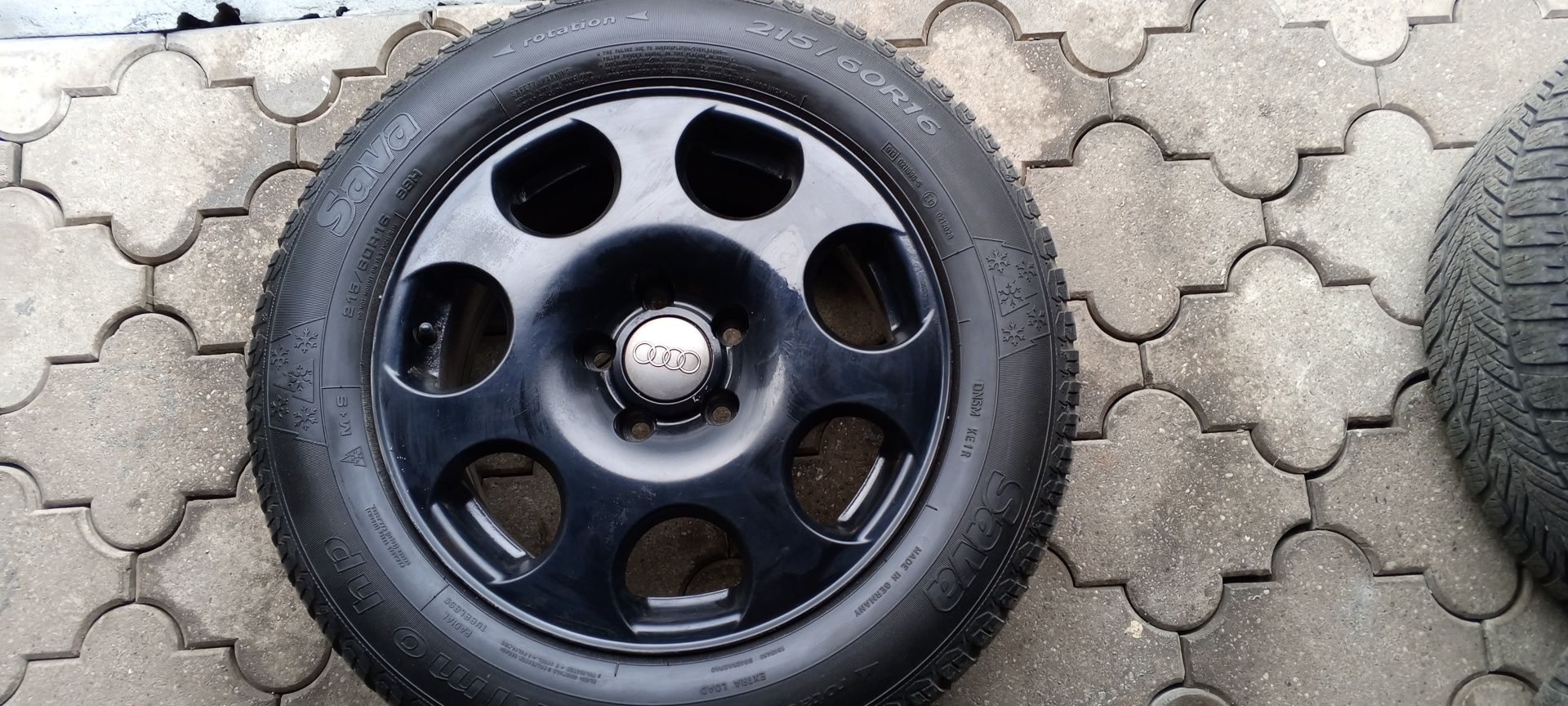 Koła zimowe 5x112 audi 195/60/16