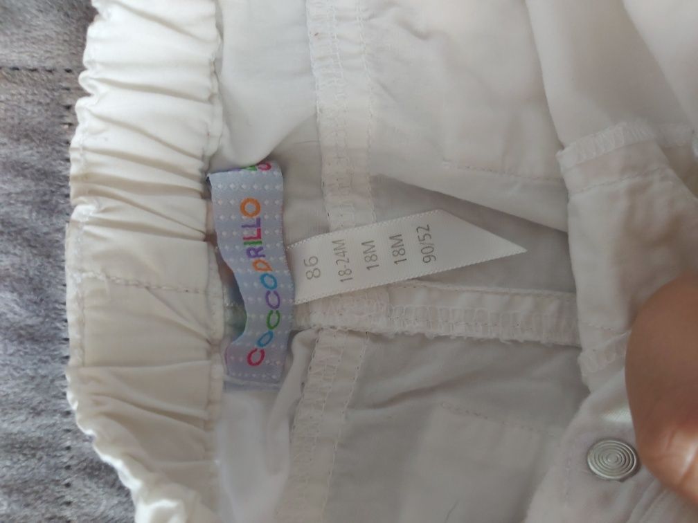 Sukienka zara, spódniczka cocodrillo, getry gratis 86