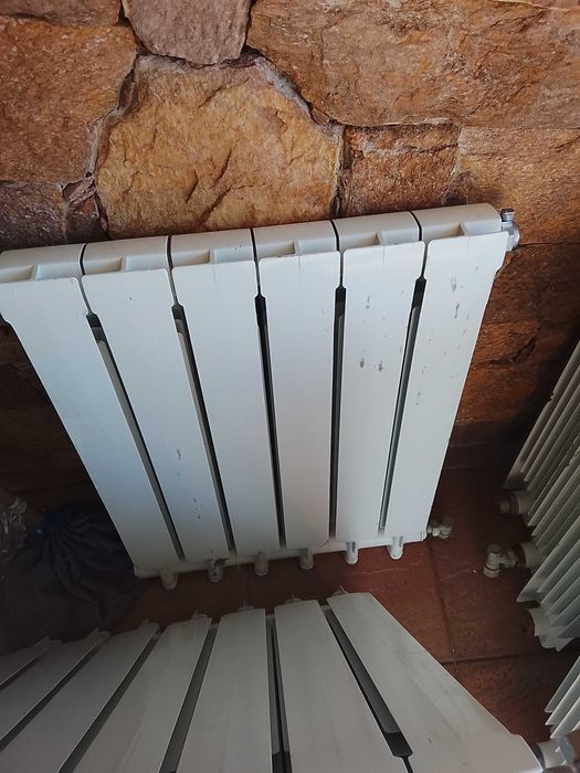 7 radiadores a água
