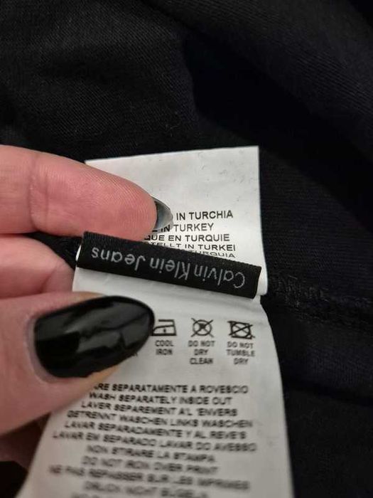 Czarna koszulka męska Calvin Klein Jeans