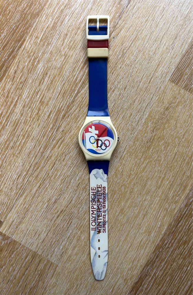 Relogio Vintage Swatch Olympic Collection Atalanta 1996 - Suiça