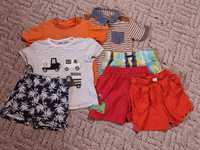 Летняя одежда для мальчика 2-3 года футболка шорты плавки
