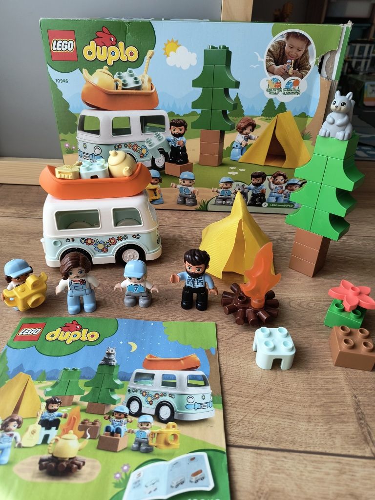 LEGO Duplo rodzinne biwakowanie
