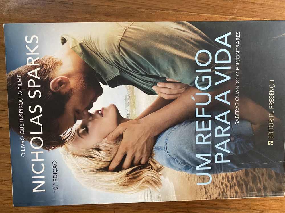 Livro “Um refúgio para a vida” , Nicholas Sparks