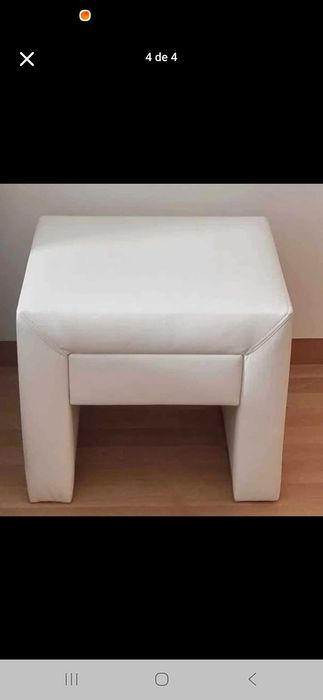 Cama de casal branca