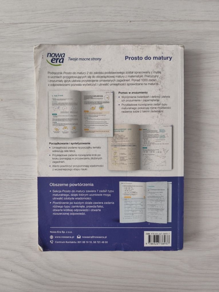 prosto do matury 2 . podręcznik od matematyki