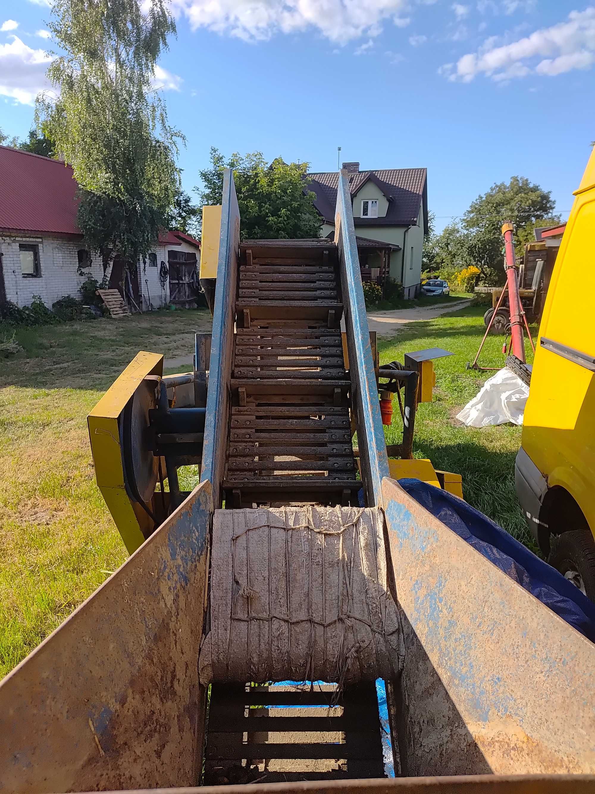 Kombajn Anna sortownik elektryczny do ziemniaków