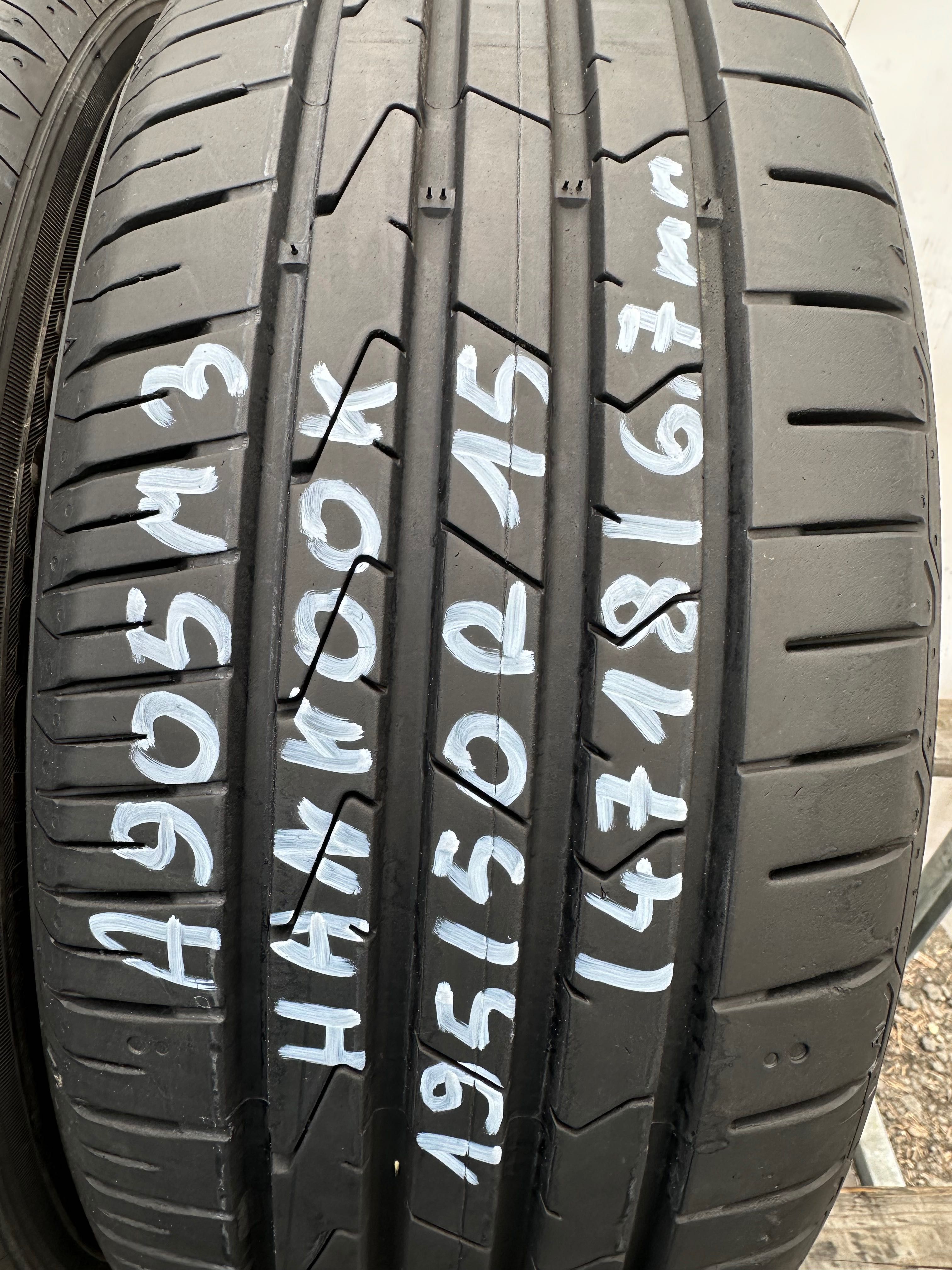 Opony letnie 195/50R15 HANKOOK