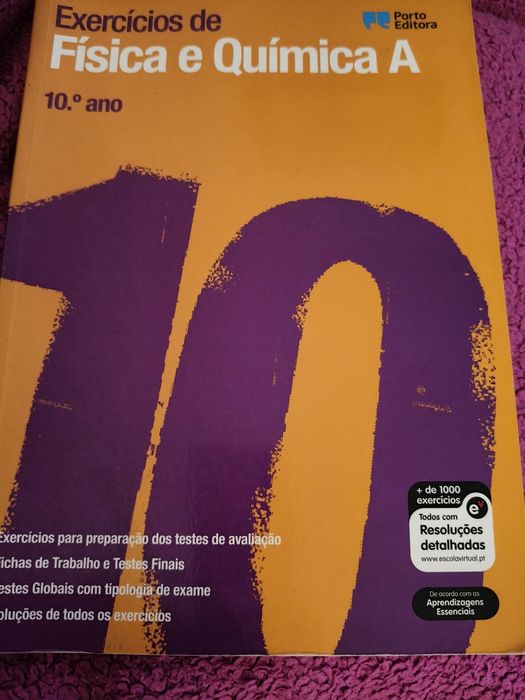 Livro de preparação de testes de física e Química