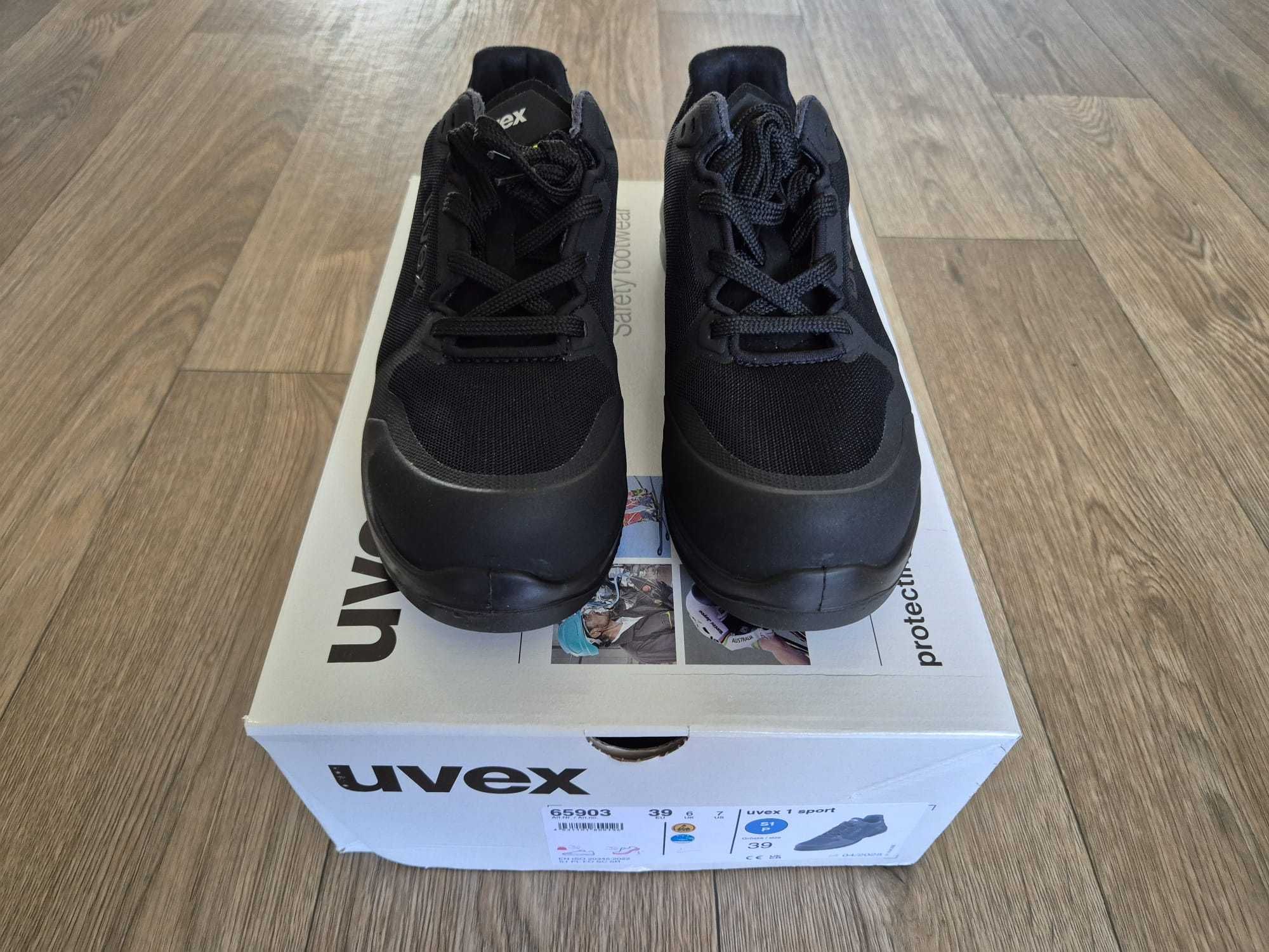 Buty robocze, ochronne UVEX 1 sport S1-P (art. 65903), rozmiar 39