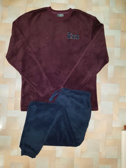 Мега теплый пушистый комплект, пижама меховушка, плюш Primark М р-р