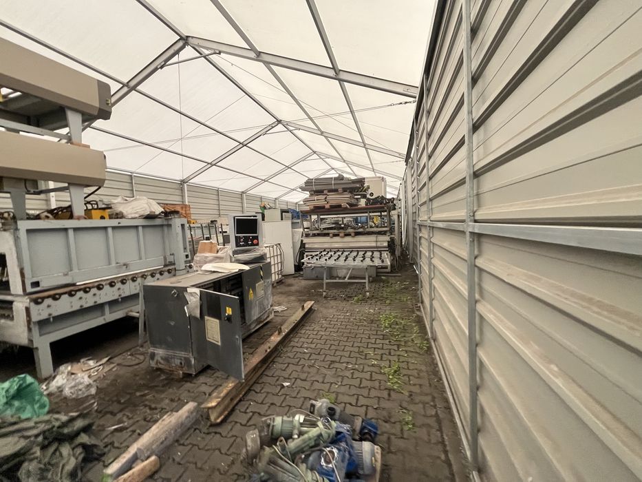 Hala namiotowa alumniowa PROTAN ELMARK  10x40m 400m2