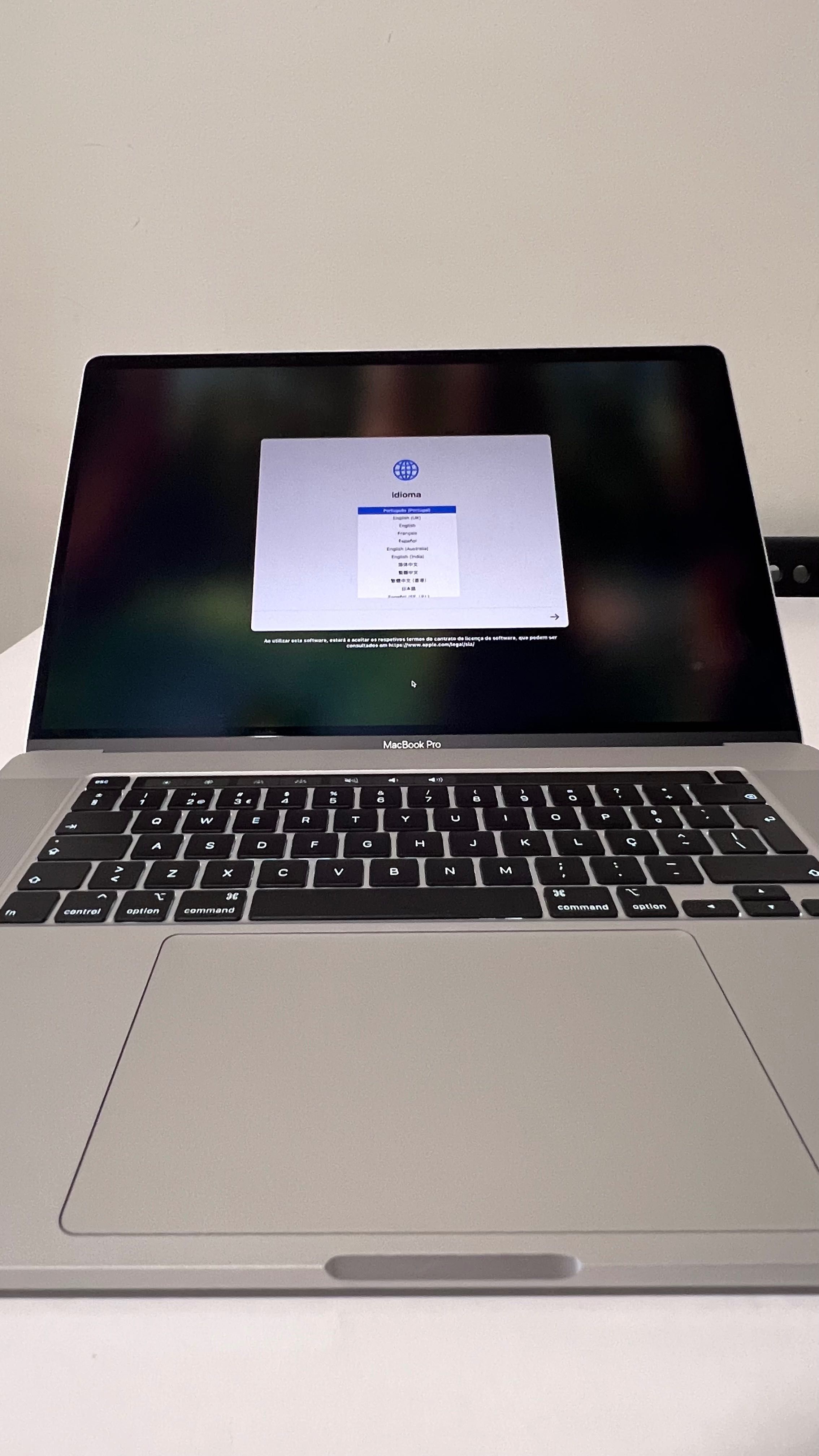MacBook Pro 16polegadas/2019