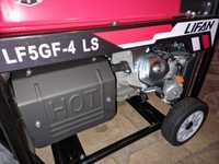 Генератор LIFAN LF5GF-4LS 5,5кВт бензин-газ електростартер, колеса