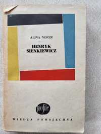 Henryk Sienkiewicz - Alina Nofer. Wiedza Powszechna; Seria Profile