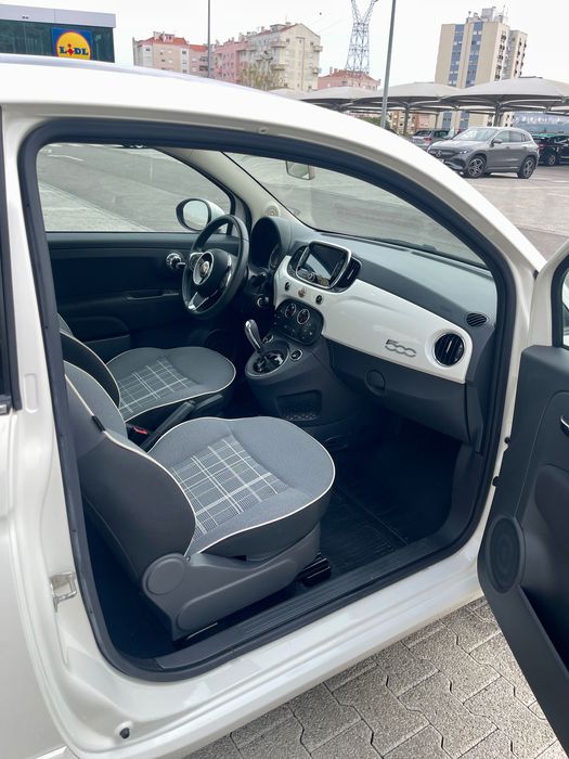 Fiat 500, ano 2016, gasolina 1.2, automático
