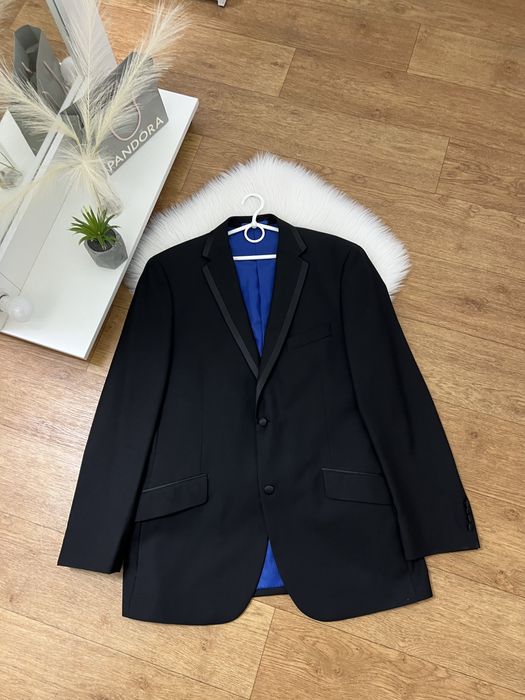 оверсайз піджак жакет пиджак блайзер чорний 50 розмір батал