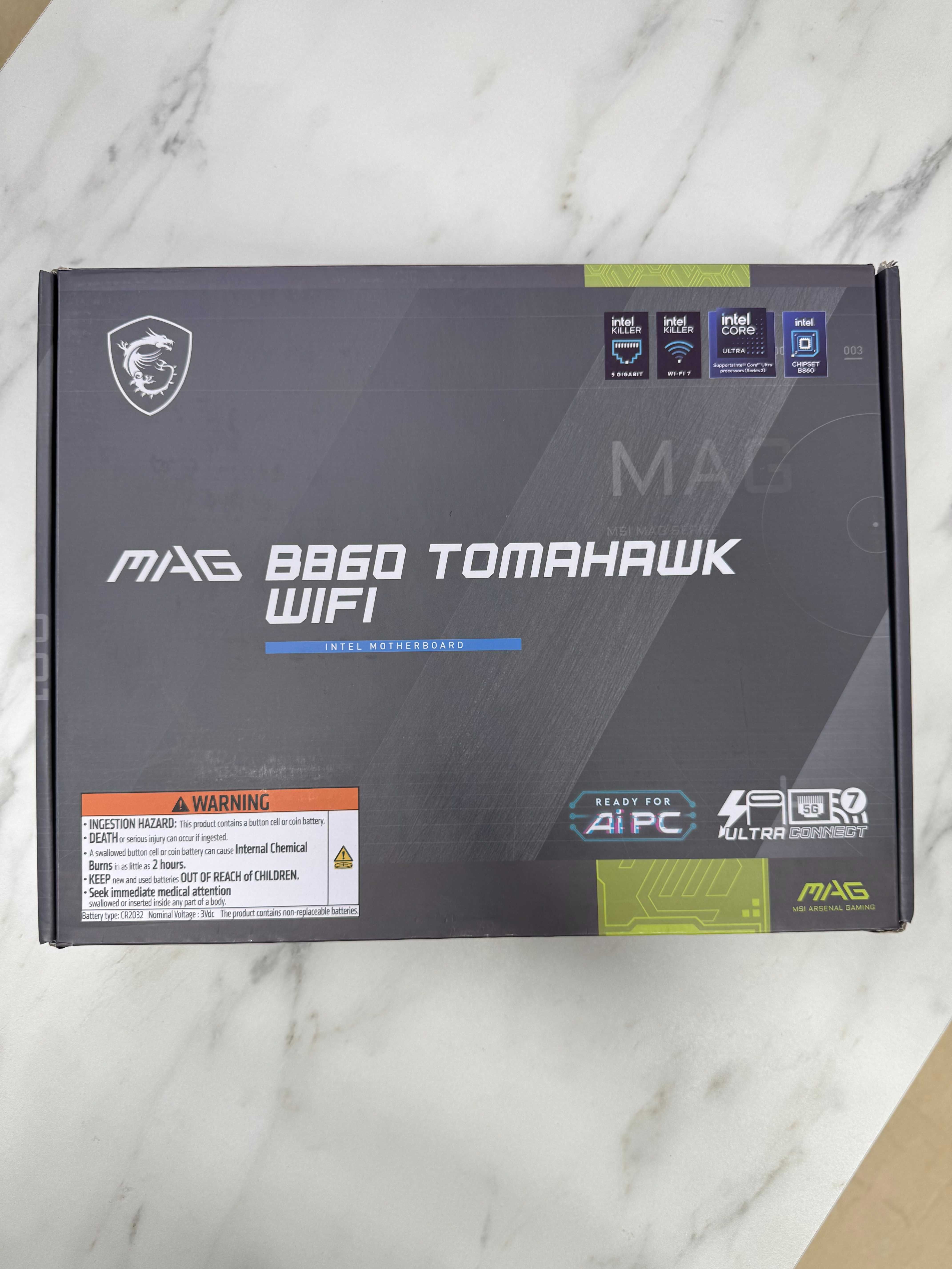Motherboard MSI MAG B860 Tomahawk WiFi