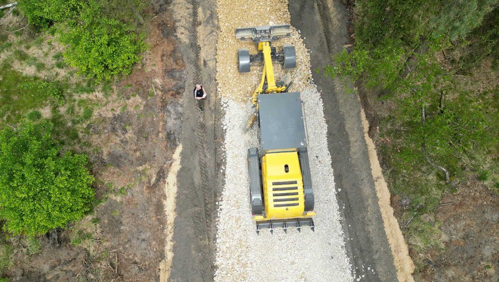 Wynajem Maszyn Budowlanych >100 Dźwigi Koparki Walce Z/Bez Operatora