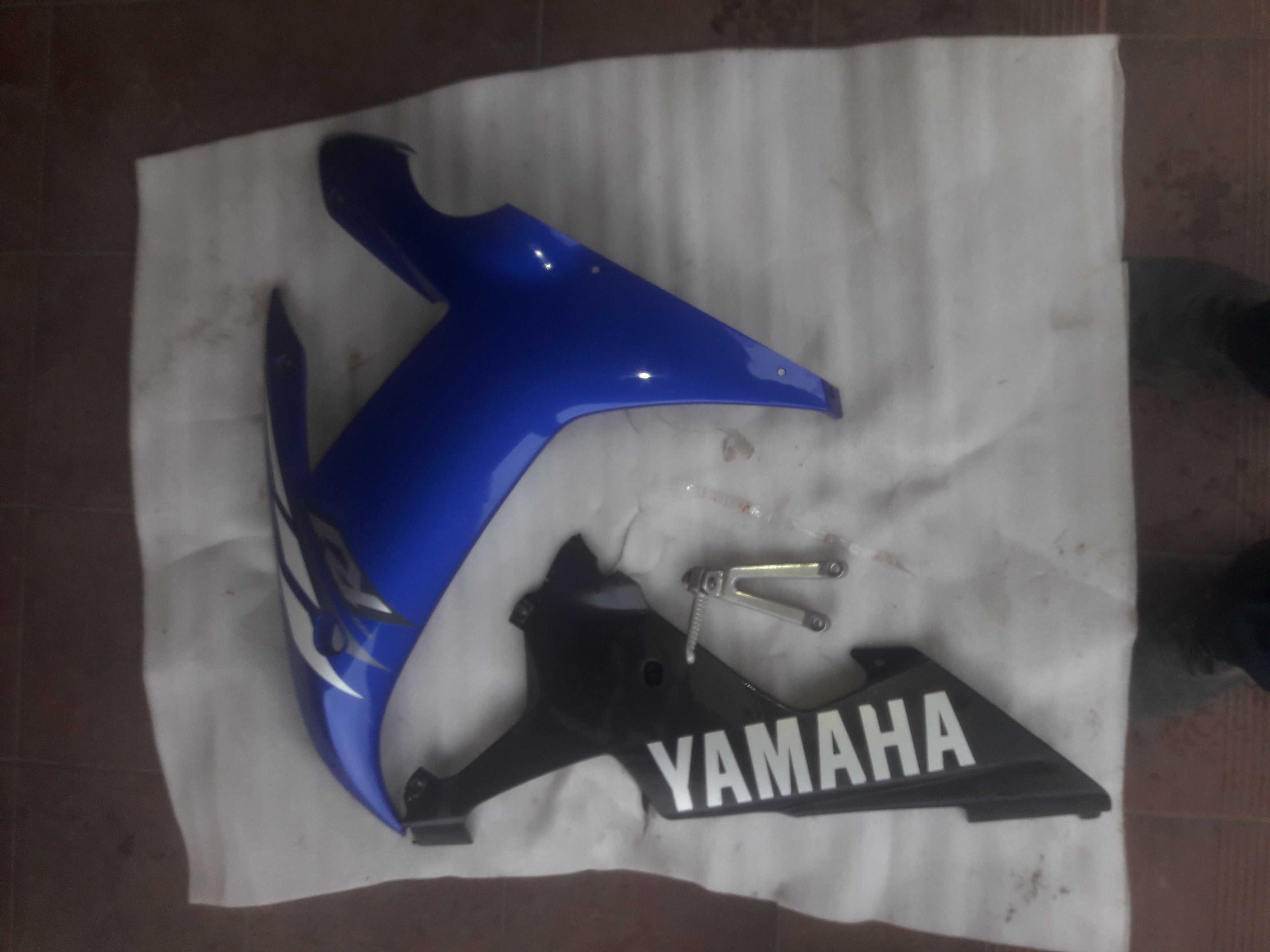 Yamaha Yzf R1 Rn09 bok owiewka plug set pasazera plastik Nowy