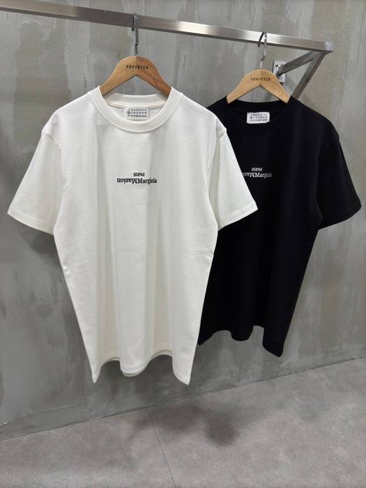 MAISON MARGIELA футболка мужская  оверсайз оригинал унисекс черная