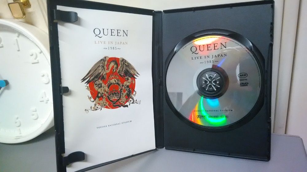 DVD The Queen Live In Japan 1985 Yoghishi Concerto no Japão ENTREGA JÁ
